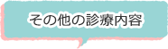 その他の診療内容